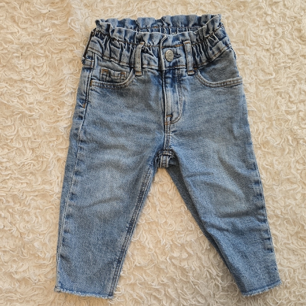 GAP Toddler Light Blue Elastic Waist Denim Jeans
